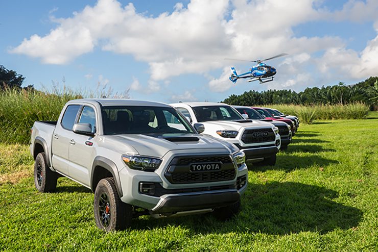 2017 Toyota Tacoma TRD Pro Off-Roading in Hawaii