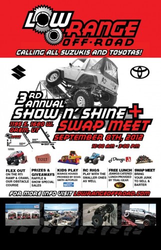 3rd Annual Low Range Off-Road Swap Meet