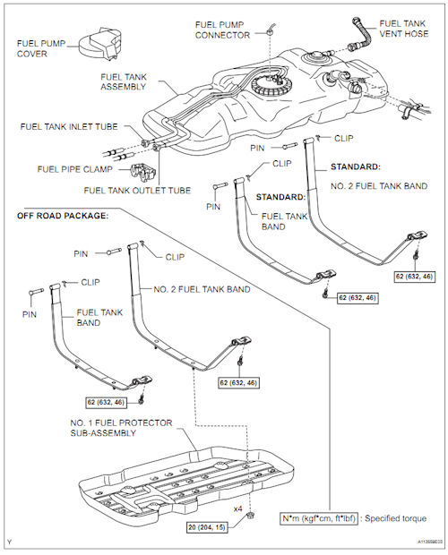 toyota tacoma fuel filter location #7