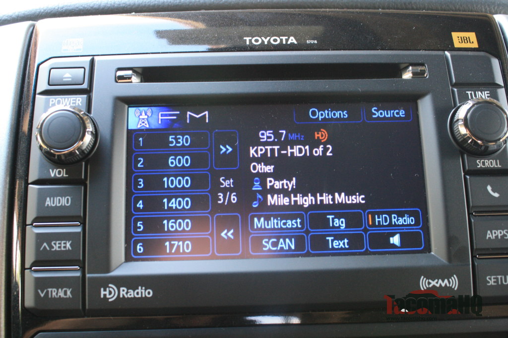 2013 Toyota tacoma stereo upgrade