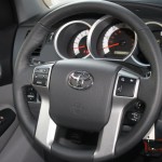 Steering wheel with audio controls