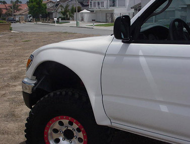 Glassworks 4 1994 Tacoma fiberglass fenders