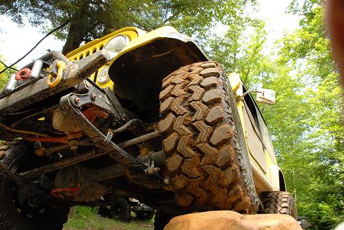 Self Cleaning Mud Tires