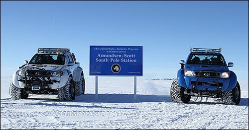 A Jet-Fueled Toyota Hilux Cruises Around Antarctica A Jet-Fueled Toyota Hilux Cruises Around Antarctica
