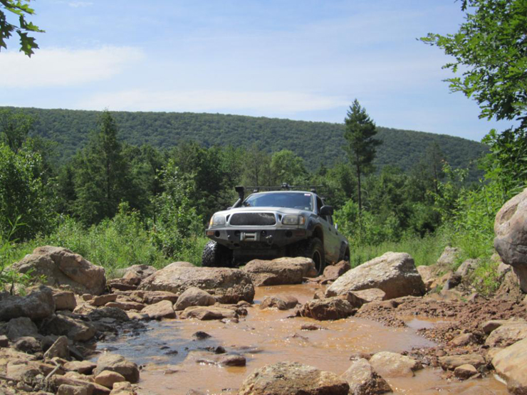 2002 Toyota Tacoma Double Cab, Conquering the Outdoors - On top of Rocks