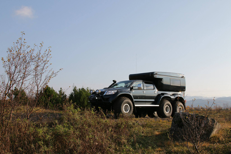 Arctic Trucks Hilux AT44 6X6 Expedition Vehicle