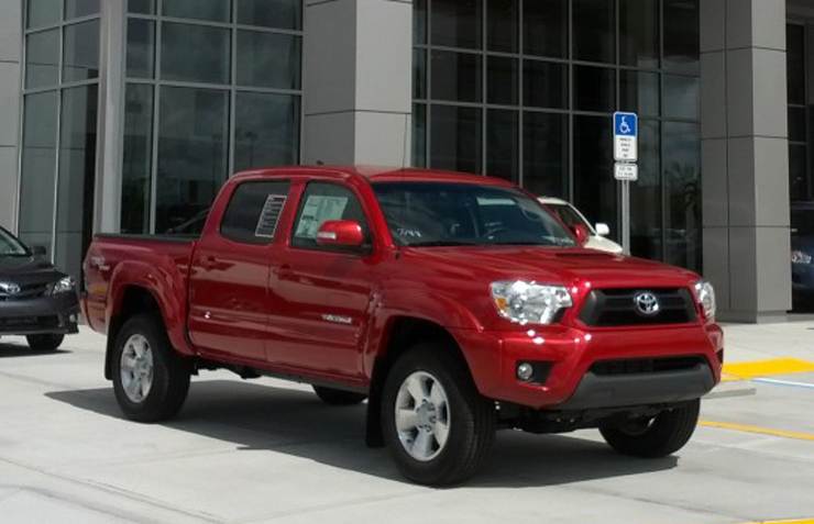 Toyota Tacoma April 2014 Sales - Nearly 14,000 Sold