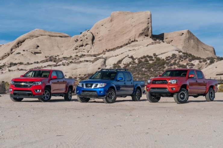 Tacoma vs Frontier vs Colorado