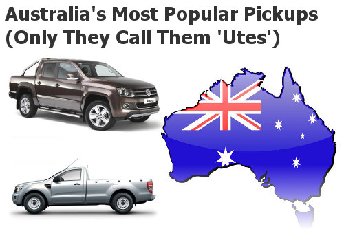 Australia's most popular pickup trucks
