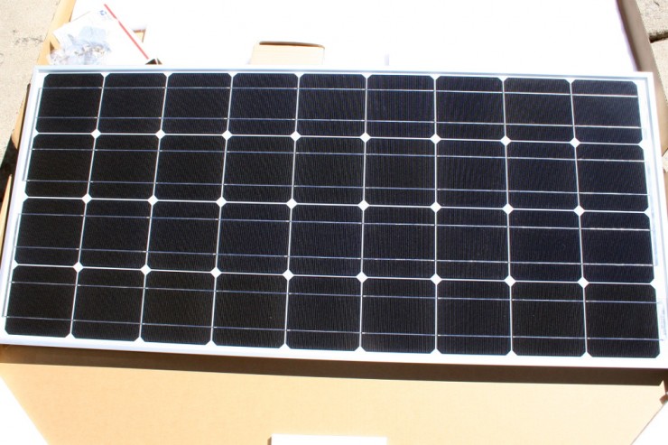 Solar power system for camping