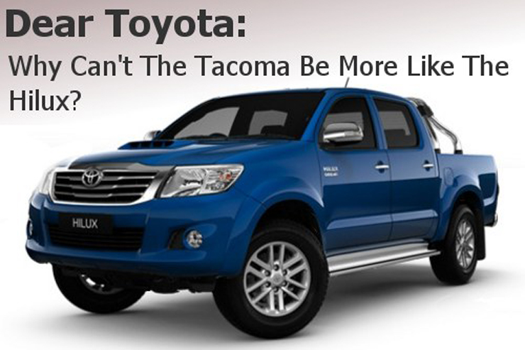 Toyota Hilux diesel in a Tacoma