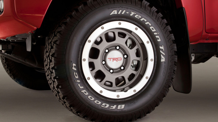 Original Toyota Tacoma Tire Sizes 1995 13
